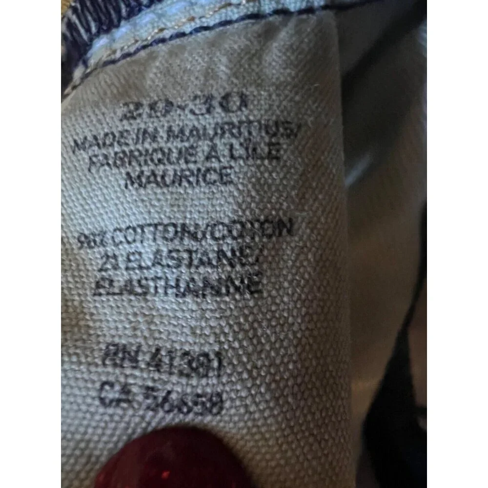 Ralph Lauren Denim & Supply Jeans Skinny 29 30 x 31 Stretch Cotton Dark Blue